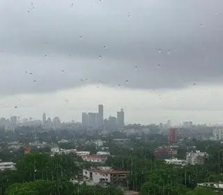 Novo Gama chuva rápida