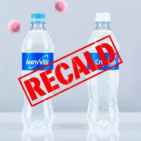 recolhimento água Crystal