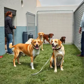 cães comunitários