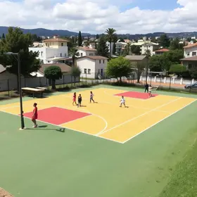 nova quadra poliesportiva