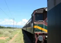 trem entre Luziânia e Brasília
