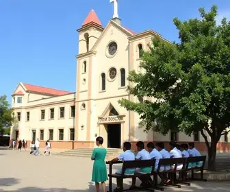 votação na Escola Municipal Dom Bosco